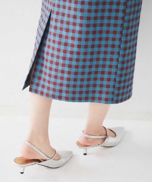 UNTITLED / アンタイトル スカート | 【セットアップ可能】ギンガムチェック ペンシルスカート | 詳細20