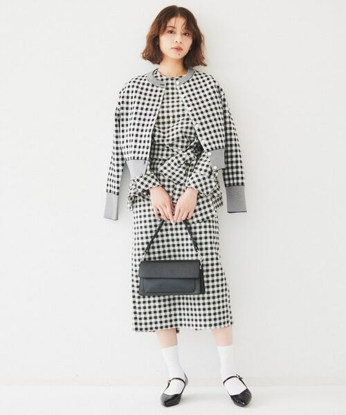 UNTITLED / アンタイトル スカート | 【セットアップ可能】ギンガムチェック ペンシルスカート | 詳細6