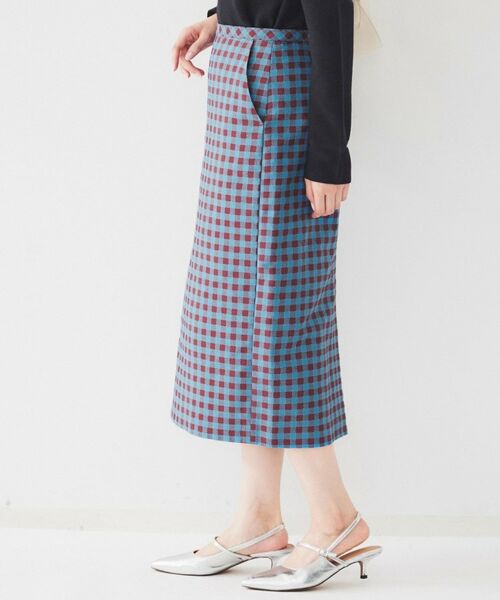 UNTITLED / アンタイトル スカート | 【セットアップ可能】ギンガムチェック ペンシルスカート | 詳細9