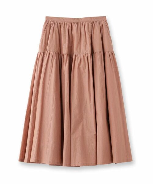 UNTITLED / アンタイトル ロング・マキシ丈スカート | ライトコットン ティアードスカート | 詳細1