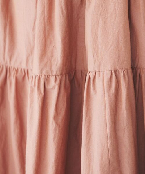 UNTITLED / アンタイトル ロング・マキシ丈スカート | ライトコットン ティアードスカート | 詳細11