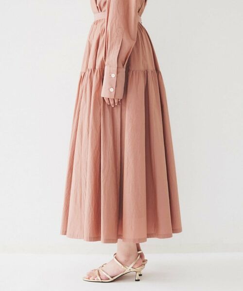 UNTITLED / アンタイトル ロング・マキシ丈スカート | ライトコットン ティアードスカート | 詳細20