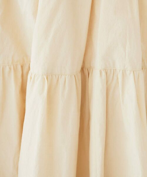 UNTITLED / アンタイトル ロング・マキシ丈スカート | ライトコットン ティアードスカート | 詳細7