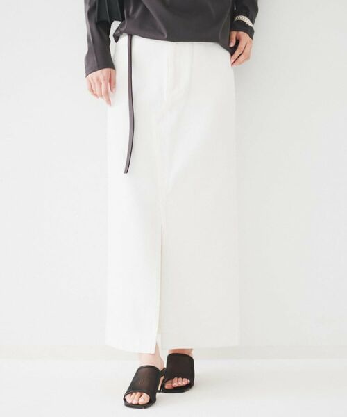 UNTITLED / アンタイトル ロング・マキシ丈スカート | セミタイトデニムスカート | 詳細2