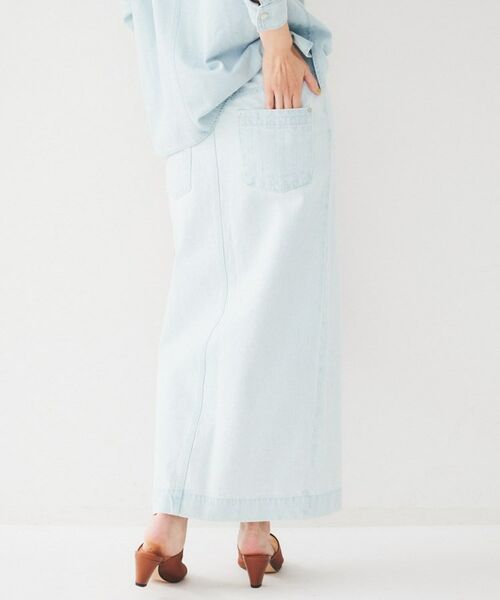 UNTITLED / アンタイトル ロング・マキシ丈スカート | セミタイトデニムスカート | 詳細8