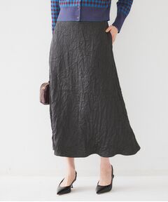 UNTITLED / アンタイトル ロング・マキシ丈スカート | クラッシュAラインスカート