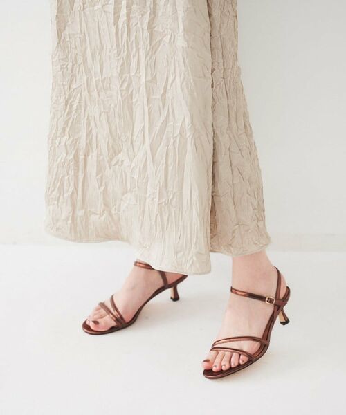 UNTITLED / アンタイトル ロング・マキシ丈スカート | クラッシュAラインスカート | 詳細17