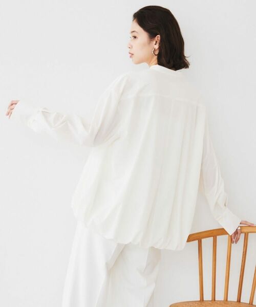 UNTITLED / アンタイトル シャツ・ブラウス | 【朝比奈 彩×Oggi×UNTITLED スペシャルコラボ】バルーンヘムブラウス | 詳細4