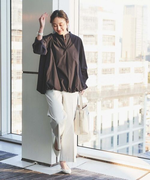 UNTITLED / アンタイトル シャツ・ブラウス | 【朝比奈 彩×Oggi×UNTITLED スペシャルコラボ】バルーンヘムブラウス | 詳細8