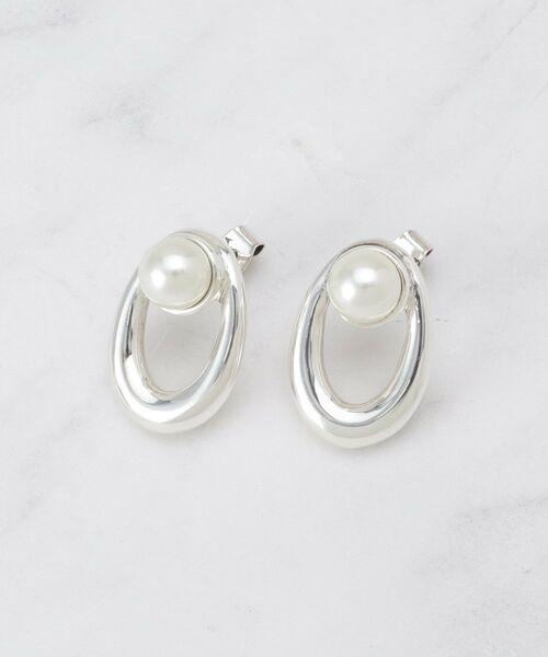 UNTITLED / アンタイトル ピアス・イヤリング | 【PHILIPPE AUDIBERT】Carmel オーバルモチーフピアス | 詳細1