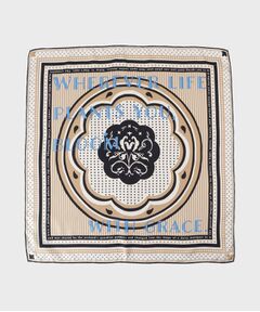 UNTITLED / アンタイトル バンダナ・スカーフ | 【manipuri】65cm×65cm シルクスカーフ