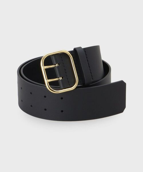 UNTITLED / アンタイトル ベルト・サスペンダー | 【 LEFIJE】スクエアバックルワイドベルト | 詳細1