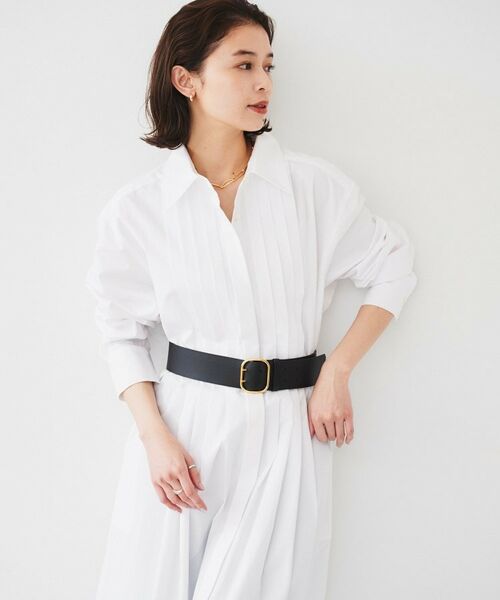 UNTITLED / アンタイトル ベルト・サスペンダー | 【 LEFIJE】スクエアバックルワイドベルト | 詳細6