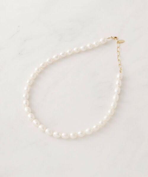 UNTITLED / アンタイトル ネックレス・ペンダント・チョーカー | 【セレモニー】淡水パールショートネック | 詳細1