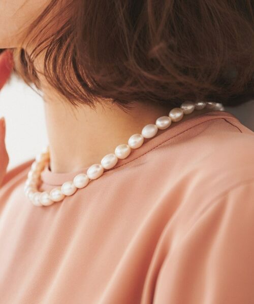 UNTITLED / アンタイトル ネックレス・ペンダント・チョーカー | 【セレモニー】淡水パールショートネック | 詳細4