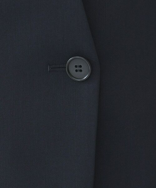 UNTITLED / アンタイトル ノーカラージャケット | レジェールギャバ 背抜きカラーレスジャケット | 詳細14