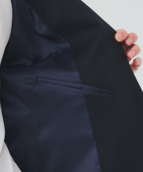 UNTITLED / アンタイトル ノーカラージャケット | レジェールギャバ 背抜きカラーレスジャケット | 詳細23