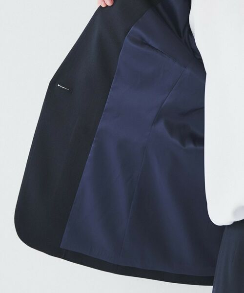 UNTITLED / アンタイトル ノーカラージャケット | レジェールギャバ 背抜きカラーレスジャケット | 詳細24