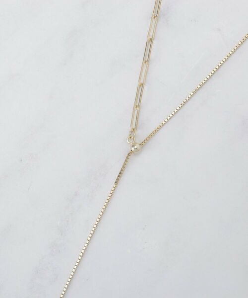 UNTITLED / アンタイトル ネックレス・ペンダント・チョーカー | 淡水パールトップYネックレス | 詳細4