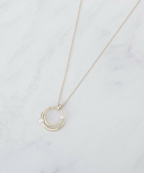 UNTITLED / アンタイトル ネックレス・ペンダント・チョーカー | 【淡水パール】リングネックレス | 詳細1