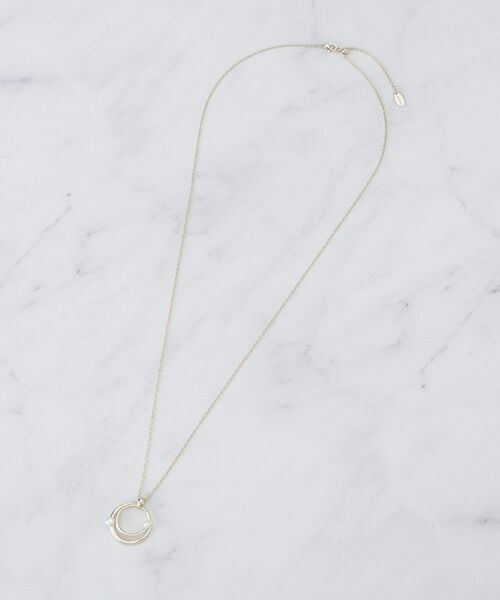 UNTITLED / アンタイトル ネックレス・ペンダント・チョーカー | 【淡水パール】リングネックレス | 詳細2