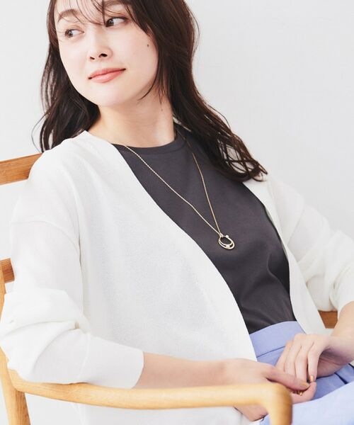 UNTITLED / アンタイトル ネックレス・ペンダント・チョーカー | 【淡水パール】リングネックレス | 詳細5