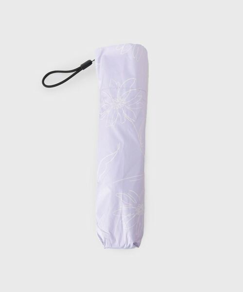 UNTITLED / アンタイトル 傘 | 【遮熱・折り畳み】becauseスーパーライトラインフラワーミニ | 詳細3