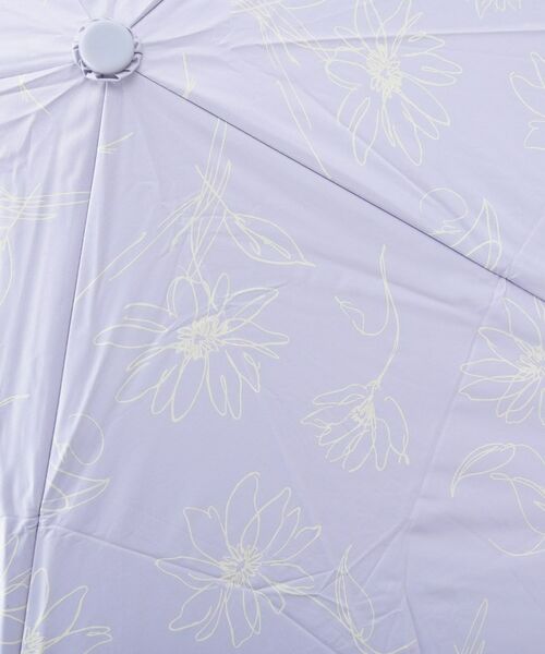 UNTITLED / アンタイトル 傘 | 【遮熱・折り畳み】becauseスーパーライトラインフラワーミニ | 詳細5