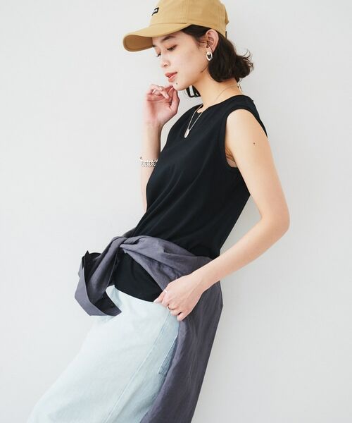 UNTITLED / アンタイトル カットソー | ノースリーブプルオーバー | 詳細11