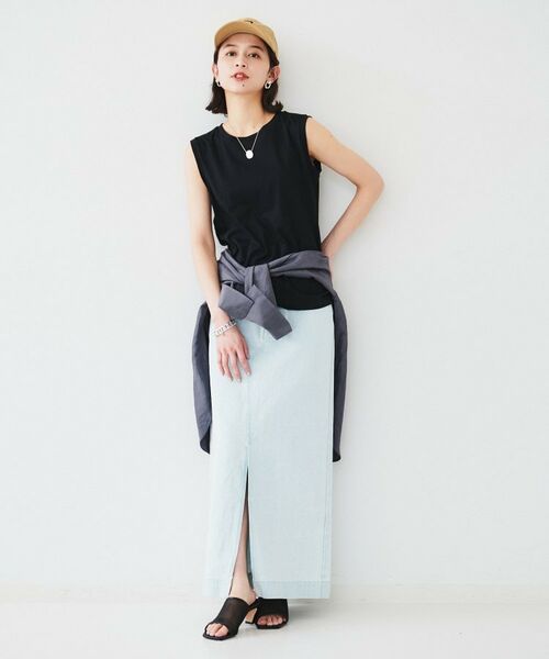 UNTITLED / アンタイトル カットソー | ノースリーブプルオーバー | 詳細12