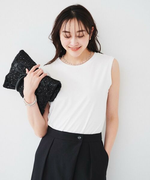 UNTITLED / アンタイトル カットソー | ノースリーブプルオーバー | 詳細2