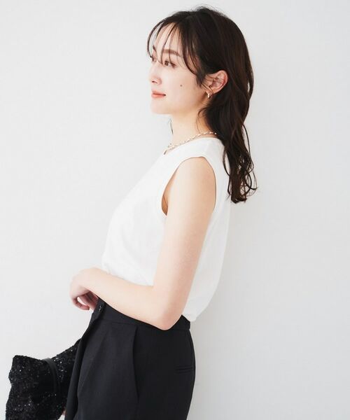 UNTITLED / アンタイトル カットソー | ノースリーブプルオーバー | 詳細3