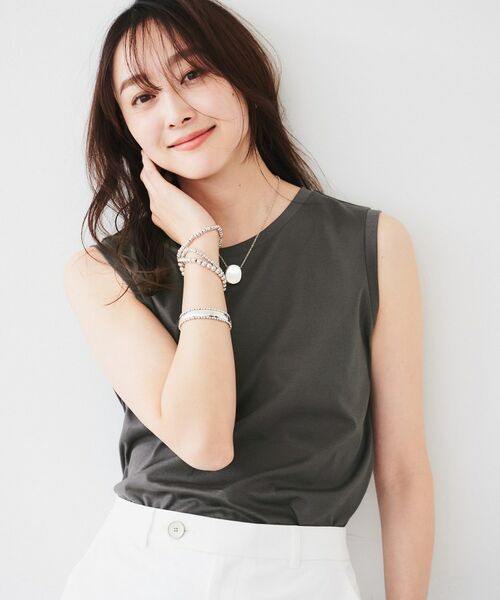 UNTITLED / アンタイトル カットソー | ノースリーブプルオーバー | 詳細6