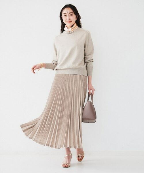 UNTITLED / アンタイトル ニット・セーター | 【アンサンブル可能/洗える】リネン混ベーシックプルオーバー | 詳細12