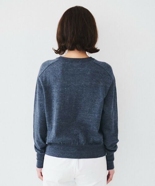 UNTITLED / アンタイトル ニット・セーター | 【アンサンブル可能/洗える】リネン混ベーシックプルオーバー | 詳細20