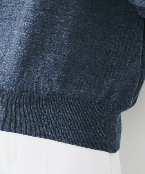 UNTITLED / アンタイトル ニット・セーター | 【アンサンブル可能/洗える】リネン混ベーシックプルオーバー | 詳細24