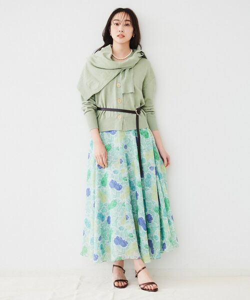 UNTITLED / アンタイトル ニット・セーター | 【アンサンブル可能/洗える】リネン混ベーシックプルオーバー | 詳細3