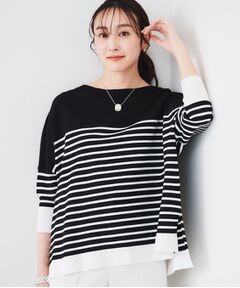 UNTITLED / アンタイトル ニット・セーター | 【体型カバー/透けにくい】ワイドシルエットニット