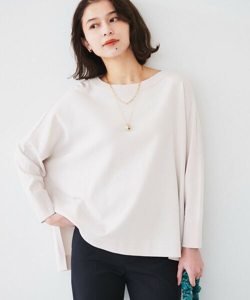 UNTITLED / アンタイトル ニット・セーター | 【体型カバー/透けにくい】ワイドシルエットニット | 詳細10