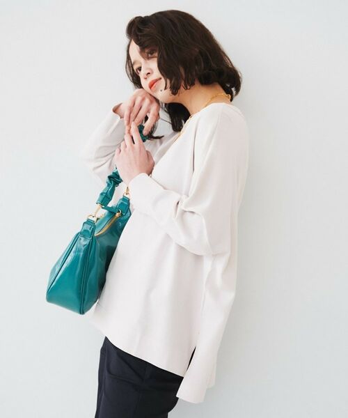 UNTITLED / アンタイトル ニット・セーター | 【体型カバー/透けにくい】ワイドシルエットニット | 詳細11