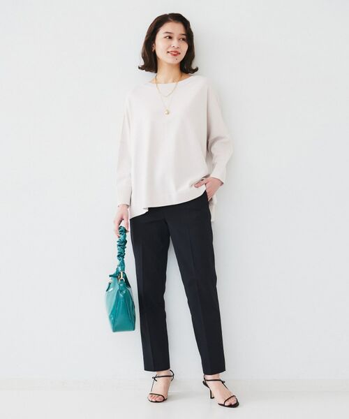 UNTITLED / アンタイトル ニット・セーター | 【体型カバー/透けにくい】ワイドシルエットニット | 詳細12