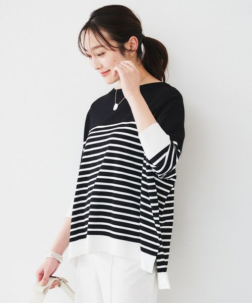 UNTITLED / アンタイトル ニット・セーター | 【体型カバー/透けにくい】ワイドシルエットニット | 詳細14