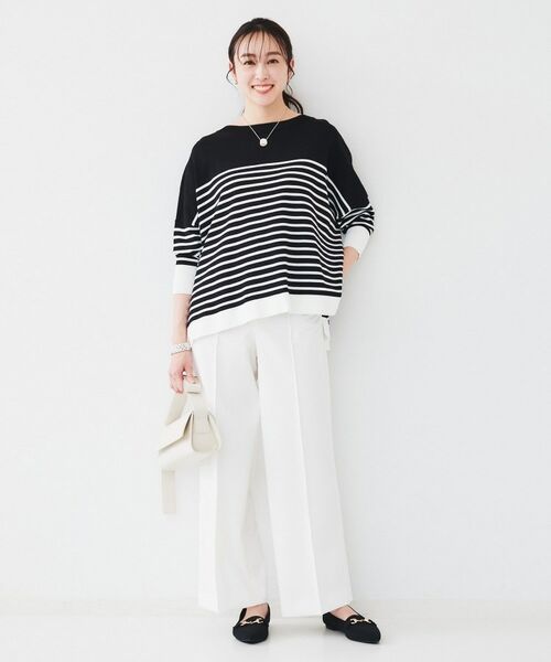 UNTITLED / アンタイトル ニット・セーター | 【体型カバー/透けにくい】ワイドシルエットニット | 詳細16