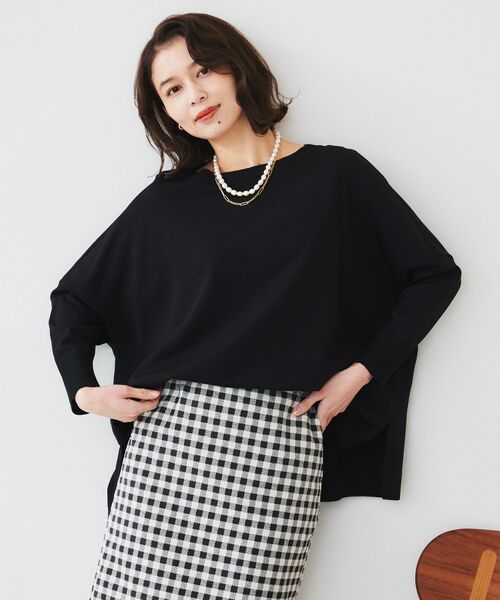 UNTITLED / アンタイトル ニット・セーター | 【体型カバー/透けにくい】ワイドシルエットニット | 詳細2