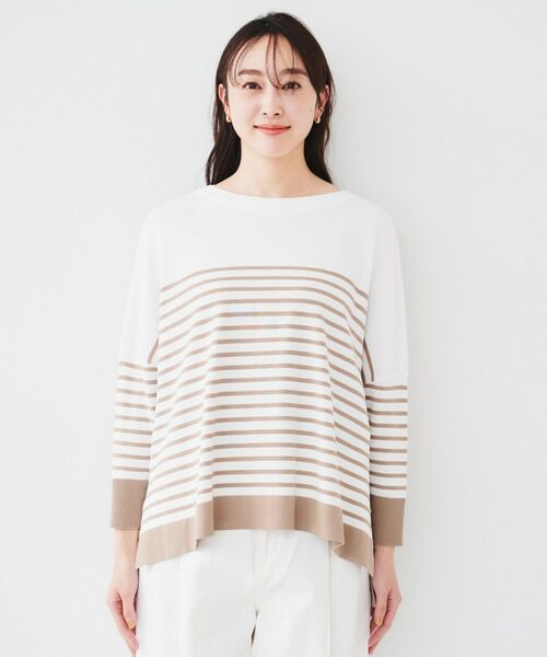 UNTITLED / アンタイトル ニット・セーター | 【体型カバー/透けにくい】ワイドシルエットニット | 詳細22