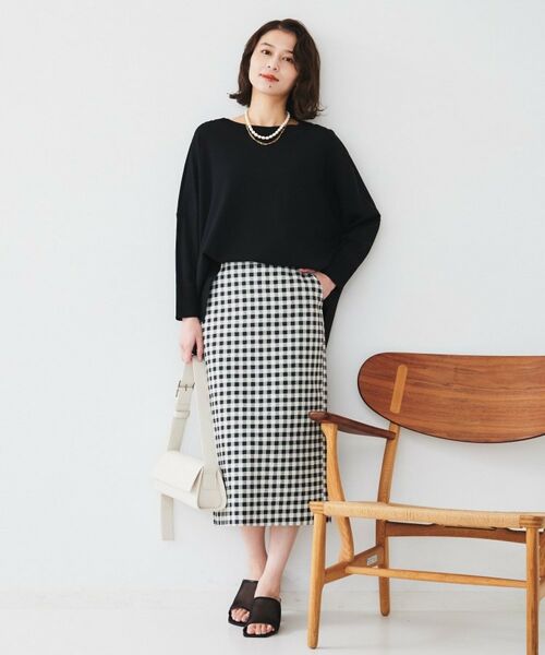 UNTITLED / アンタイトル ニット・セーター | 【体型カバー/透けにくい】ワイドシルエットニット | 詳細4