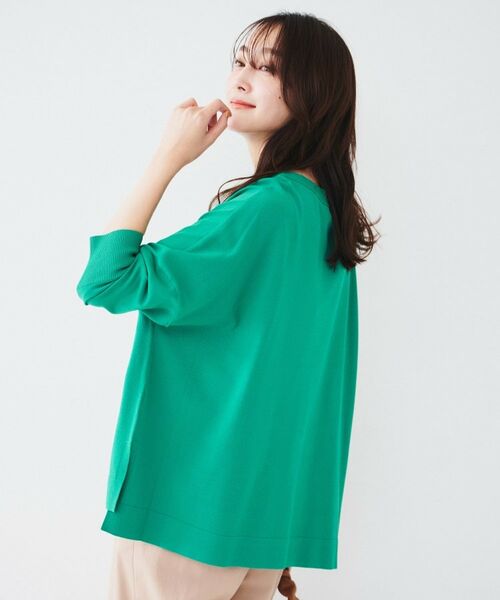 UNTITLED / アンタイトル ニット・セーター | 【体型カバー/透けにくい】ワイドシルエットニット | 詳細7