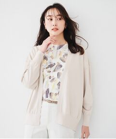 UNTITLED / アンタイトル カーディガン・ボレロ | 【体型カバー/通勤/冷房対策】釦レスカーディガン