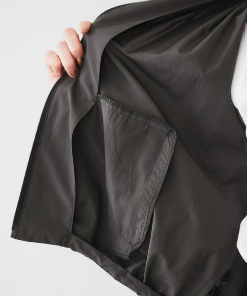 UNTITLED / アンタイトル レザーブルゾン・ジャケット | 【春の軽羽織り】ボリューム袖 ノーカラーブルゾン | 詳細10
