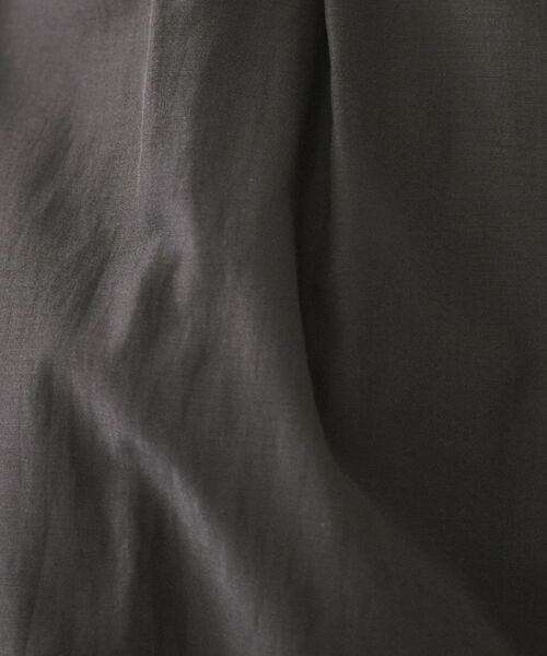 UNTITLED / アンタイトル レザーブルゾン・ジャケット | 【春の軽羽織り】ボリューム袖 ノーカラーブルゾン | 詳細11